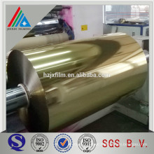 Professional Yarn Grade Golden Silver Metallic Film